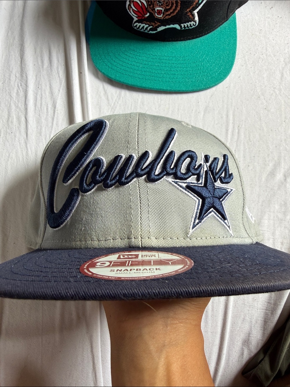 New Era Dallas Cowboys Snapback Hat - Gray & Navy